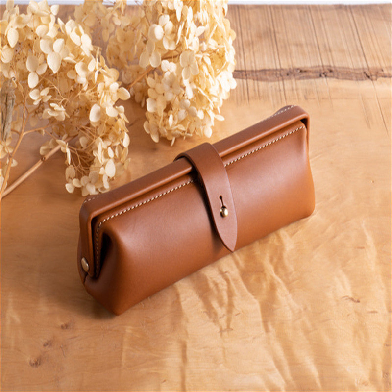 Retro glasögonfodral & sminkborstväska med stor kapacitet_voghion.com