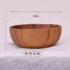 Acacia Wood Bowl 20*7.5