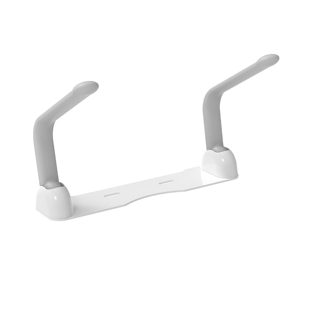 Instalación sin perforaciones inodoro reposabrazos estante inodoro barandilla de seguridad para los ancianos plegable soporte de refuerzo abatible