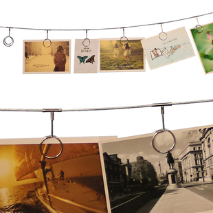 J8 Photo Clip Background Wall Hanging Wall Room Creative Creative Combination Photo Wall Photo Wall Decoration Ming G3