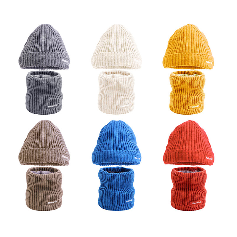 Demi-season cute knitted hat