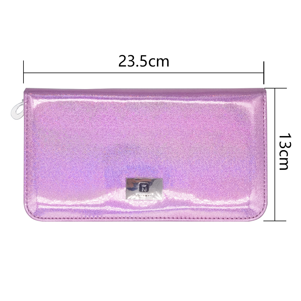 Agujas de suéter transfronterizas de óxido de aluminio bicolor desmontables 5.5 mini aguja de anillo ultra corta un conjunto de 12 juegos