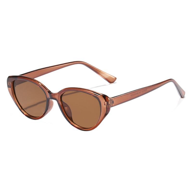 Gafas de sol retro ojo de gato, cara redonda cuadrada de moda femenina, delgado, pequeño libro rojo, el mismo estilo, gafas de sol de alta gama de estilo europeo y americano