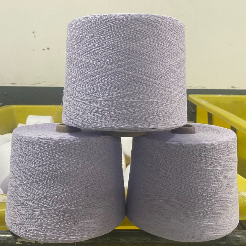 源头厂家 21支32S纯棉色纱 染色筒纱 色织用经纬纱