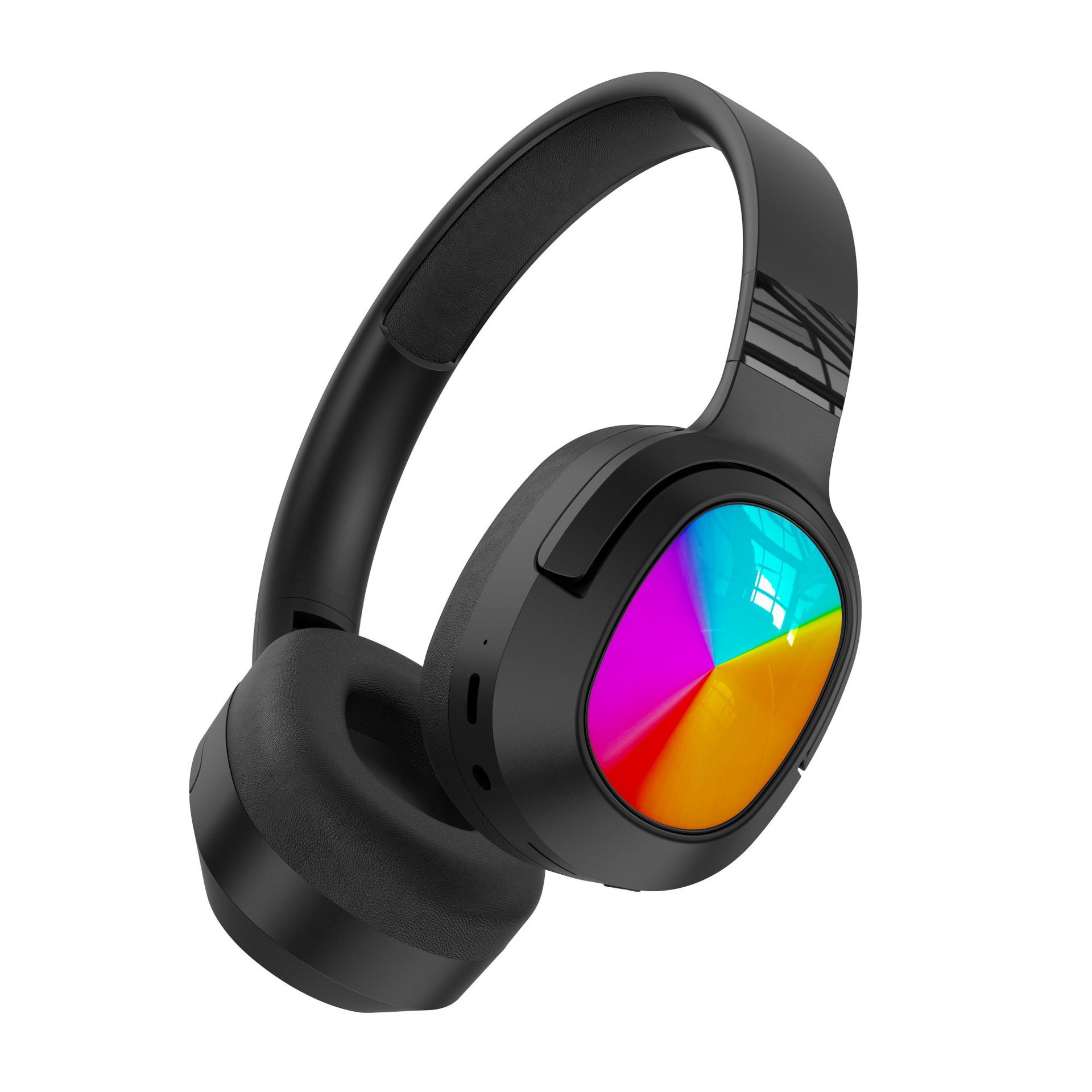 Nuevo suministro de stock 2962 auriculares Bluetooth plegables tarjeta inalámbrica auriculares luminosos Bluetooth