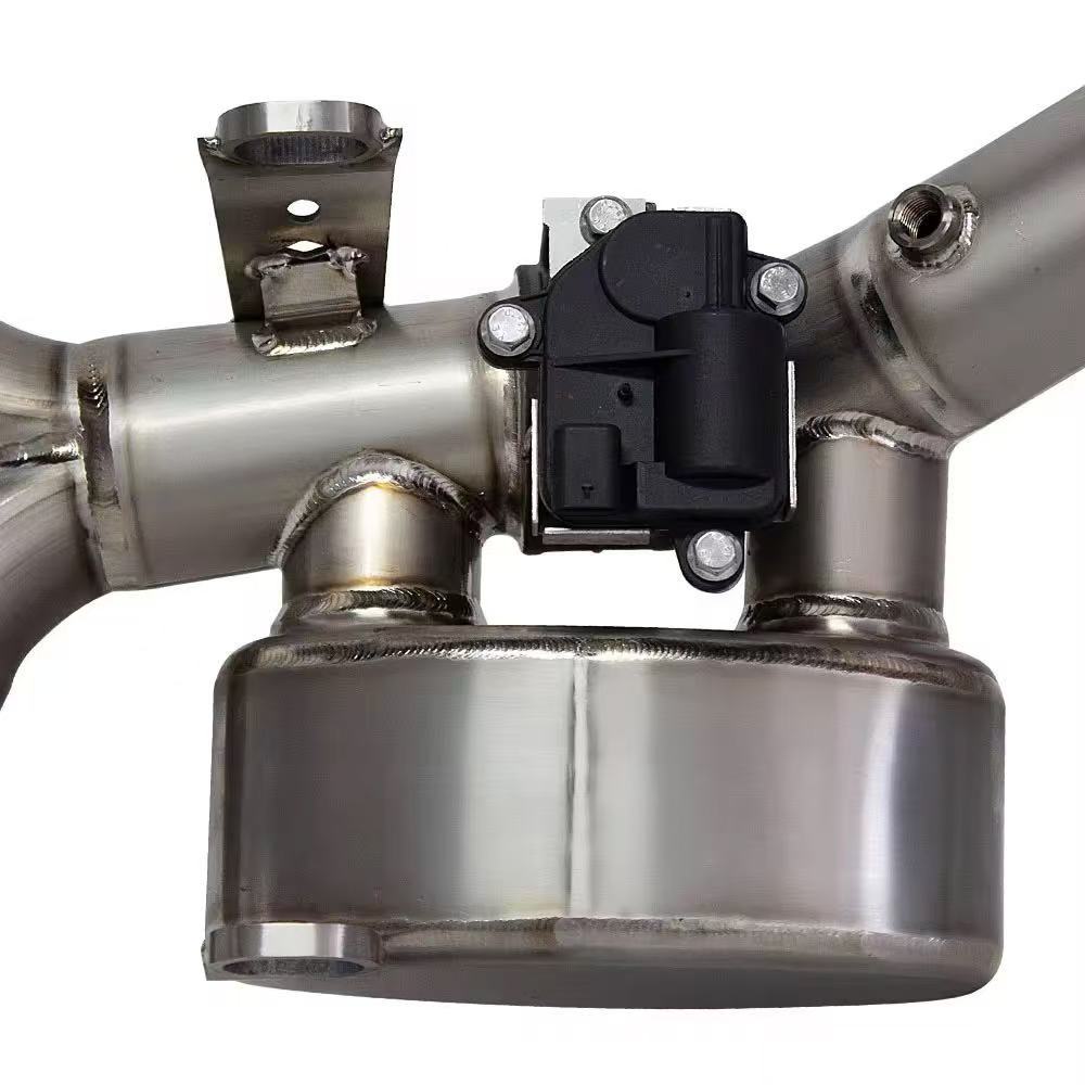 Suitable for BMW R1300 GS-ADV manual-automatic integrated valve titanium alloy front exhaust 60MM