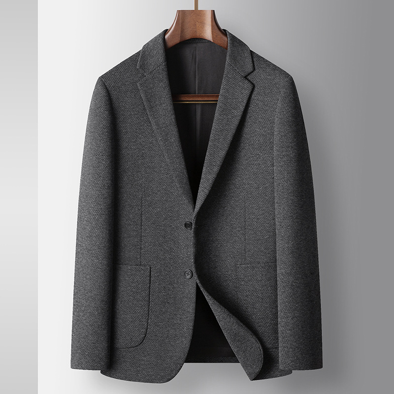 Men's casual suits 2025 autumn and winter light luxury business wool…