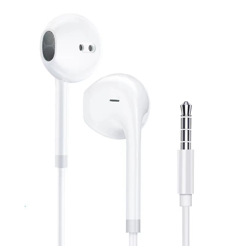 Wire General Copper Ring Wire Control Headset for Apple Samsung Huawei Xiaomi Android Mobile Game 3.5mm Headset