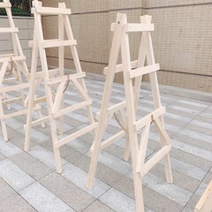 白松装修木梯子 工地水电安装人字梯室内刷墙用 折叠木头走路楼