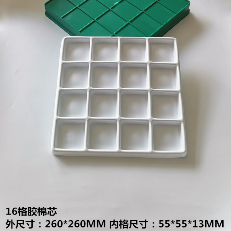 A350胶盘 3D硬金盘金银珠宝首饰摆放文玩玉器展示盒海绵胶棉托盘|undefined