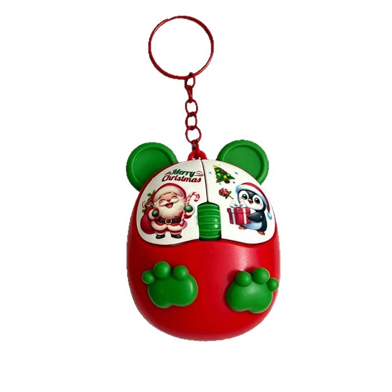 Navidad descompresión sonora botones del ratón juguetes puzzle puzzle puzzle puzzle niños pequeños regalos de descompresión colgante creativo lote image 6