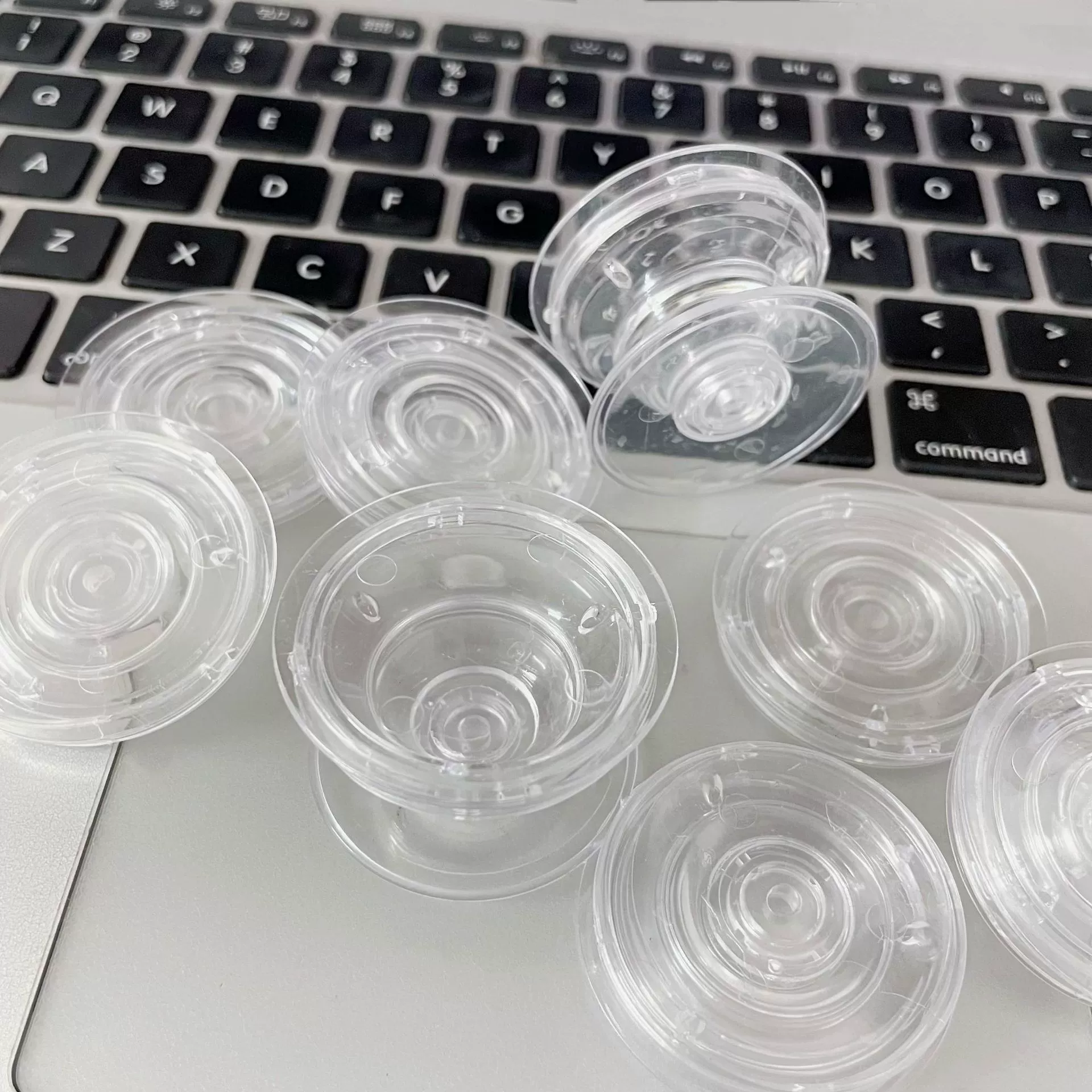 Мобильный телефон прозрачный держатель подушки безопасности оптом пластиковая акриловая подушка безопасности DIY Телескопический Настольный высокопроницаемый держатель подушки безопасности