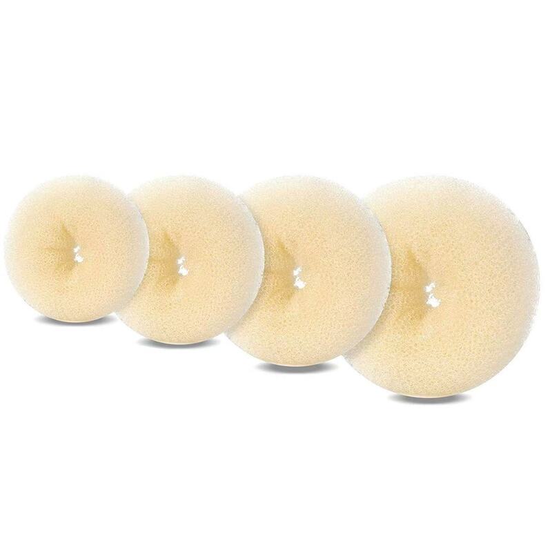 New Donut Hair Twister Set, Korean Style Hair Accessories, Flower Bud Hair Ring, Braiding Hair Artifact