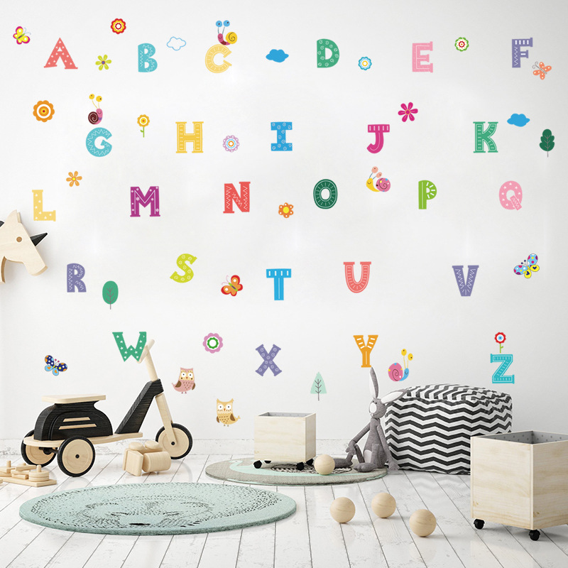 New Simple 26 English Letters Stickers display picture 4