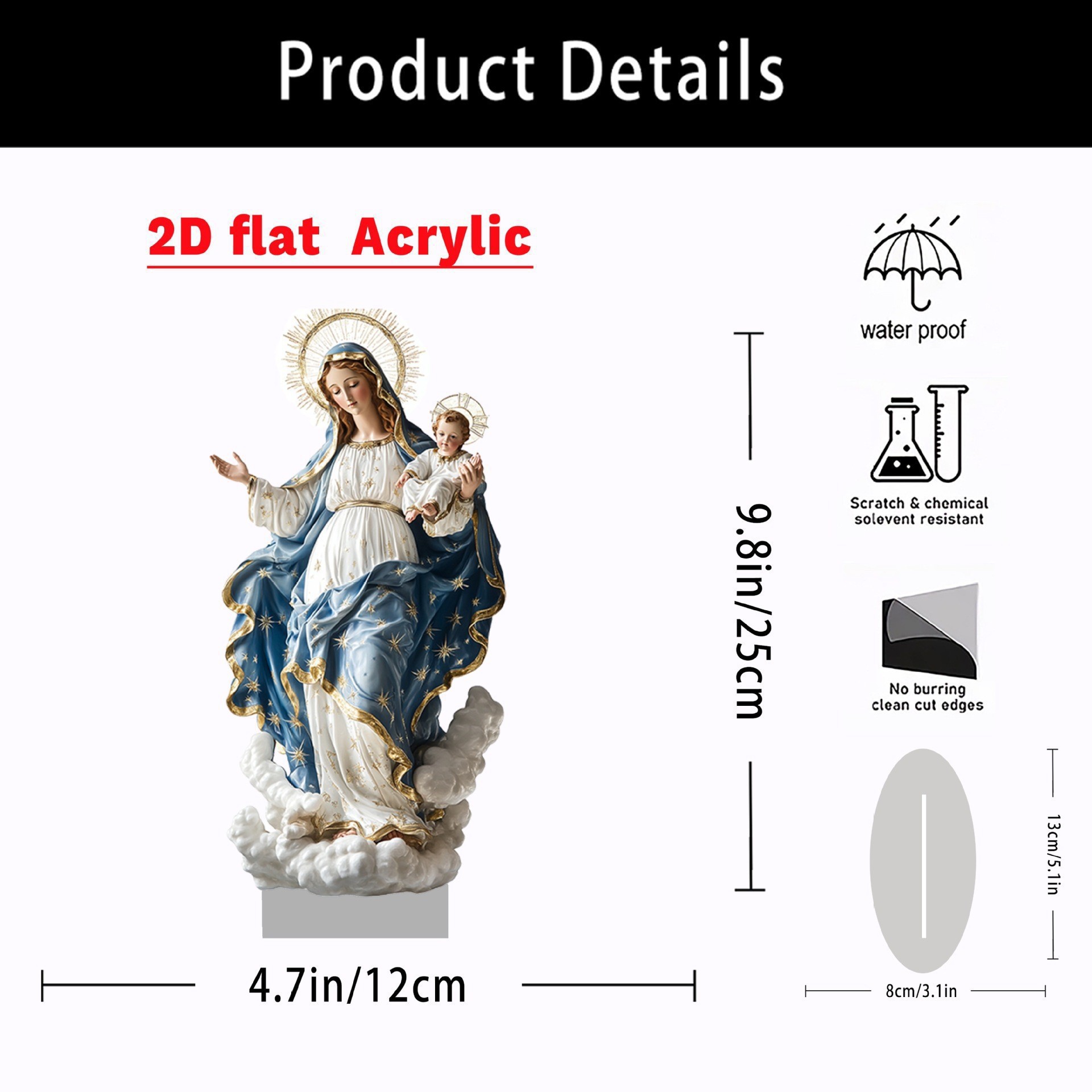 Hot-Venta Stand-B06 12 * 25cm