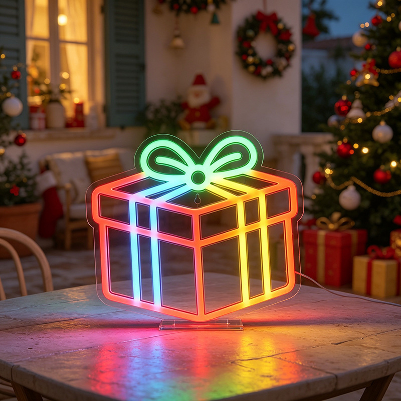 Amazonas Navidad atmósfera decoración lámpara acrílica lámpara de neón lámpara colgante lámpara led modelado lámpara regalo image 13