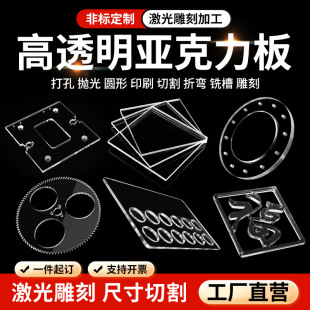 Transparent Acrylic Plate, Plexiglass Plate, Customized to Any Size, Laser Cutting, Engraving, Uv Printing and Bending