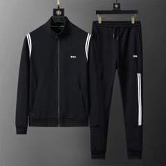 25新款高品质欧洲休闲运动两件套装开衫拉链卫衣潮牌时尚男女套装
