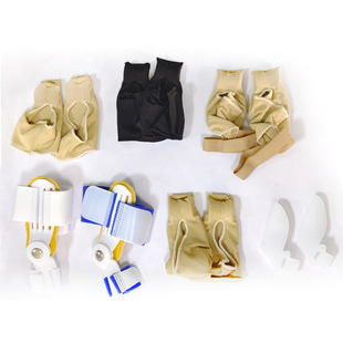 Hallux valgus orthosis thumb valgus orthosis socks big toe foot bone day and night toe splitter silicone separator