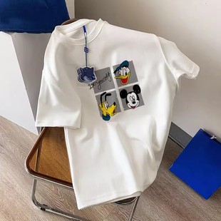 �ļ����޶���t��Ů2024�¿���ʽ�͹Ō����n�泱oversize����ins��