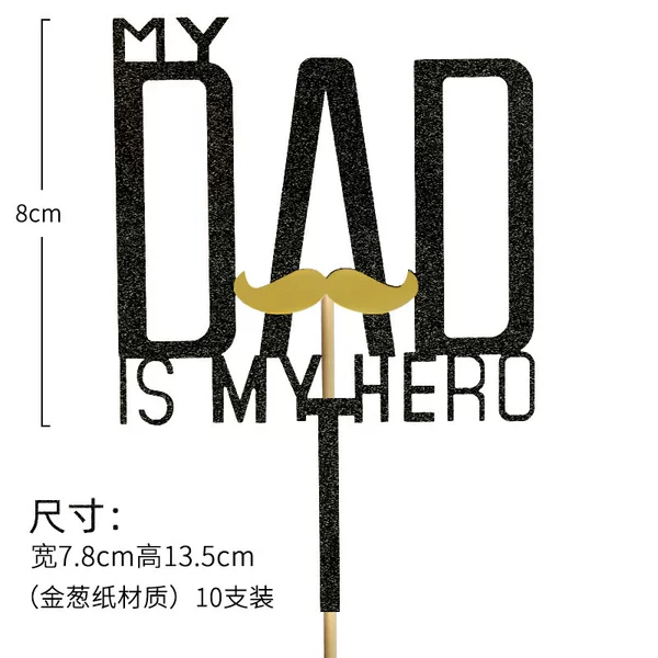 Glitter Paper Father’s Day DAD