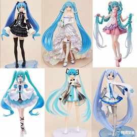 初音Fuyu VOCOID 手办爱心水手服 压泡面景品摆件玩具模型礼物