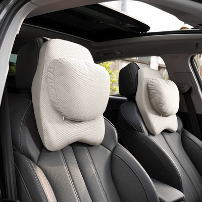 and lumbar support for Han DM-i, Headrest - off-white2-headrests5-star-comfort-dual-core-pillow