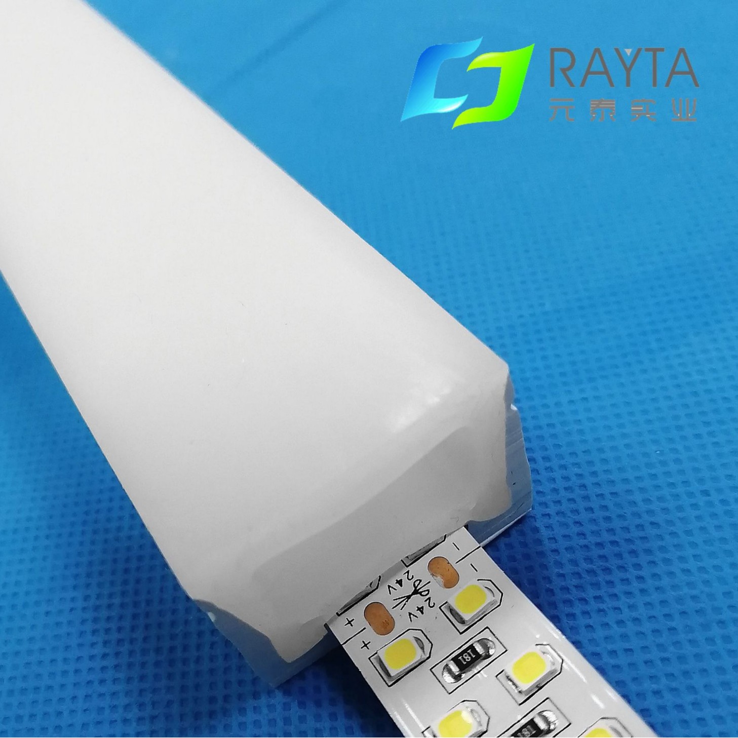 现货 30*20双色LED灯带霓虹硅胶套管 大发光面3020灯条硅胶管