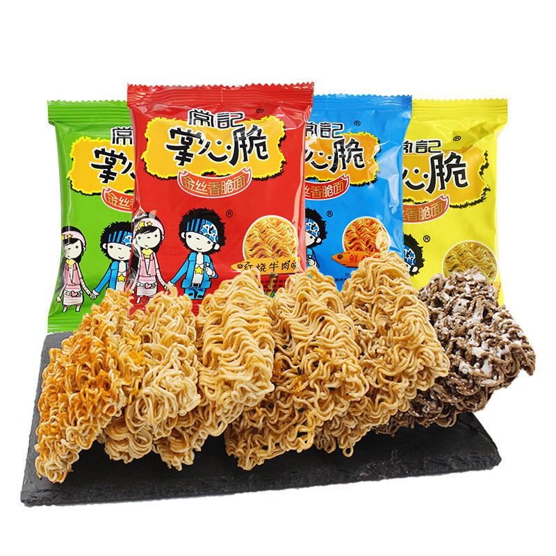 常记掌心脆干脆面干吃面方便面整箱装好吃解馋小零食休闲食品小吃|undefined