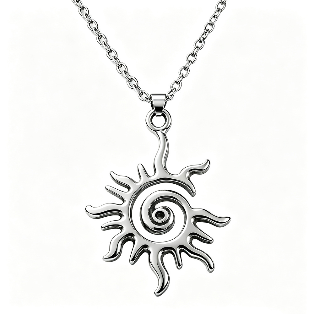 Collar para hombre de estilo rock, con colgante de estrella de seis puntas con diseño fundido a presión, inspirado en celebridades, superventas, venta directa del fabricante. image 7