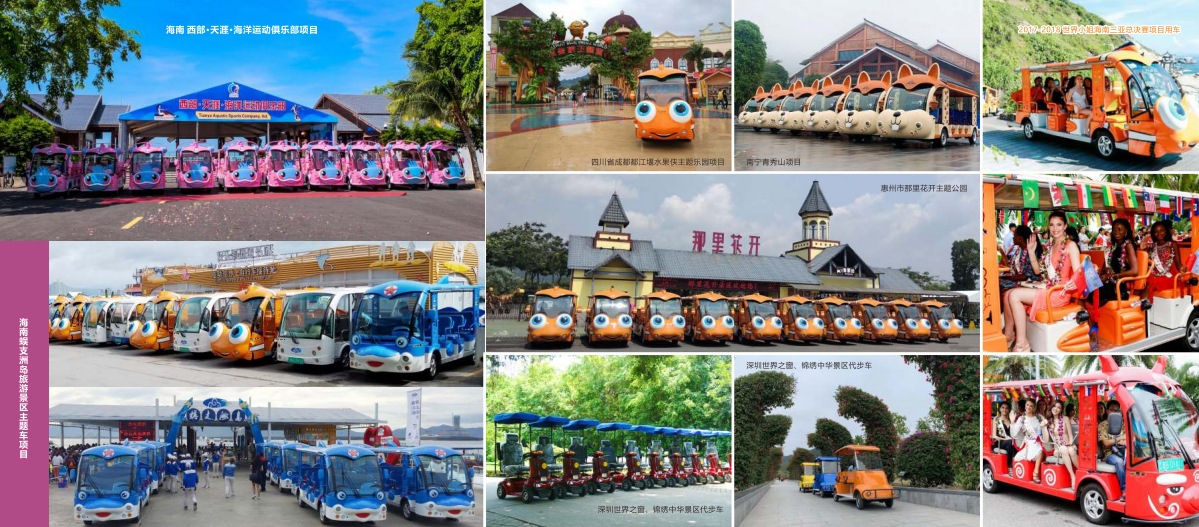 Masel Dg-C4+2-8 Golf Cart Scenic Spot Green Travel Sales Department Room Electric Sightseeing Car