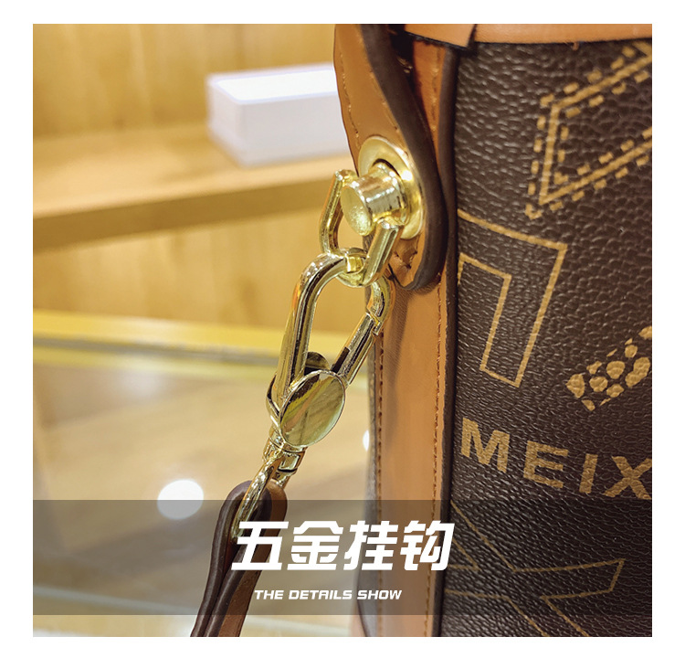 Borsa a tracolla monospalla classica versatile di vendita calda da donna 2023 con lettera stampata nuova_voghion.com