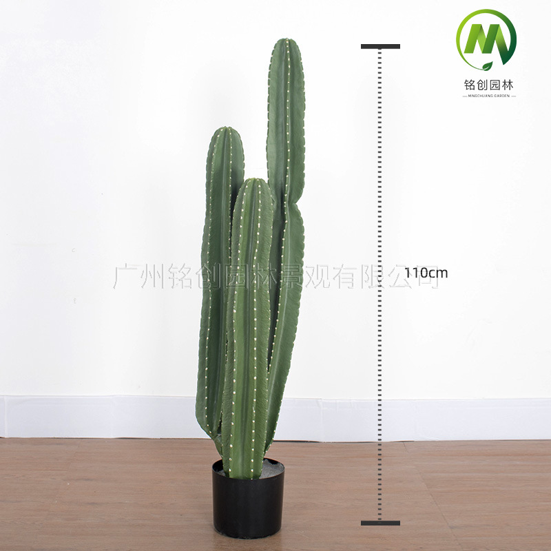 Decoración de paisajismo de plantas falsas en el desierto tropical image 7