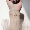 Brand small design bracelet, jewelry, wholesale, silver 925 sample, light luxury style, internet celebrity