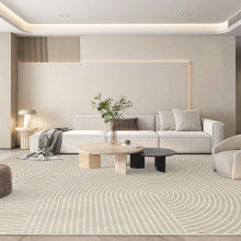 加密加厚威尔顿机织地毯客厅防滑意式简约书房卧室地毯奶油风地毯