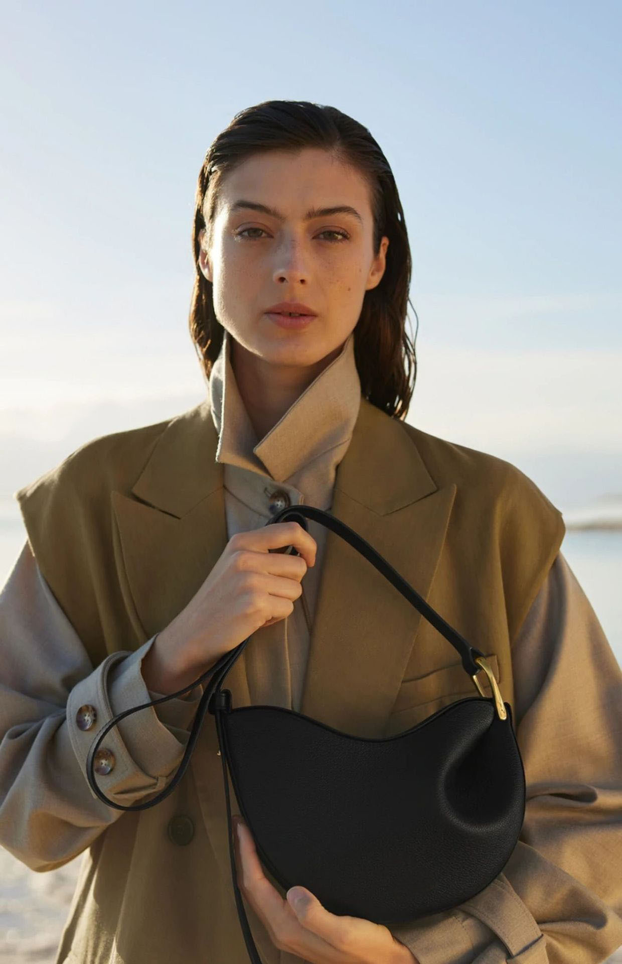 Women's Saddle Dumpling Crossbody Bag, Stylish Shoulder Handbag_voghion.com