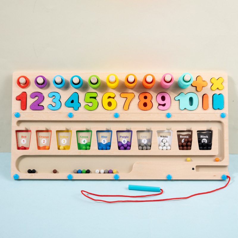 Children's cognitive magnetic teaching aids Montessori for teaching…