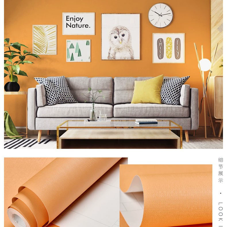 Self-adhesive waterproof wallpapers on wall, wall sticker, increased thickness