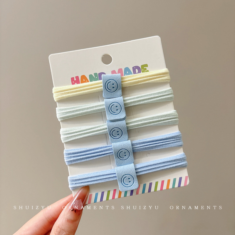 Liga de cabello 2025 – banda elástica de cuero duradero, alta gama, estilo sencillo y buena elasticidad