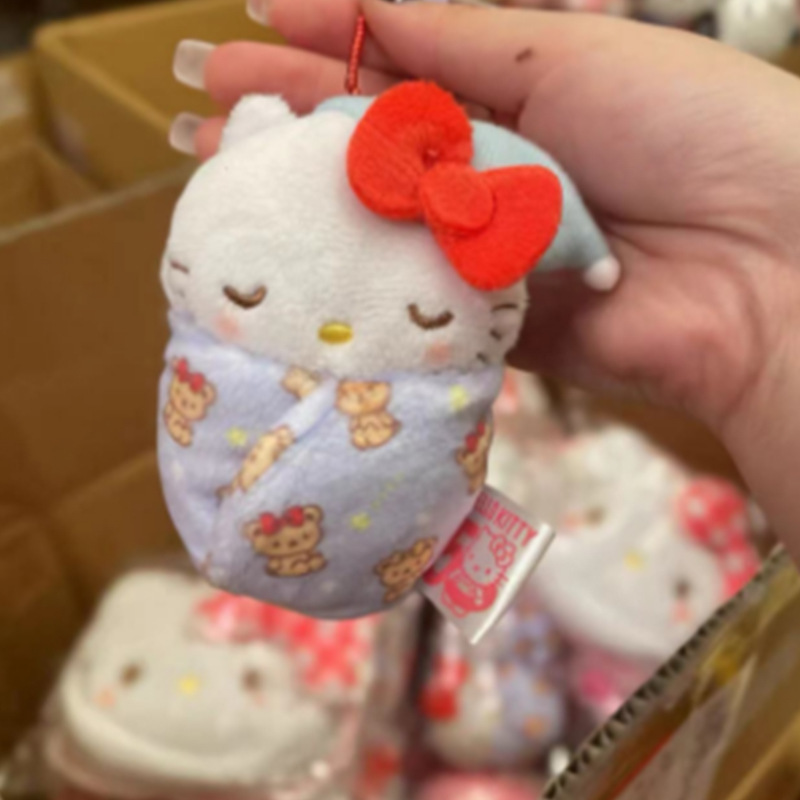 漫画アニメネット有名人同風KT猫大集合シリーズキーホルダー、女の子用バックパック飾り卸売|undefined