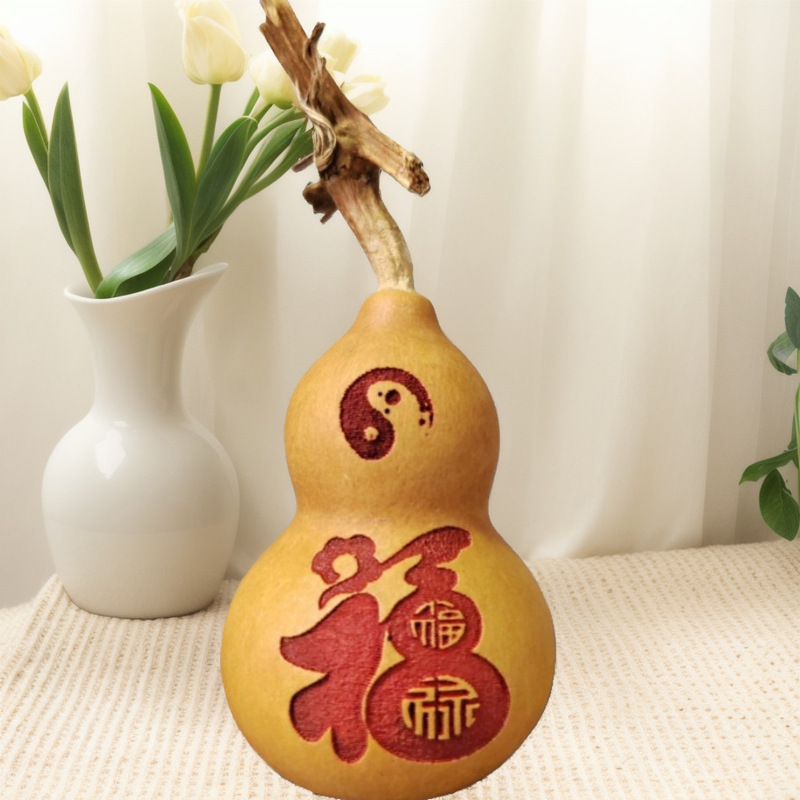 福禄瓢箪メーカーの烙絵は文を飾って卸売りの彫刻工芸品の天然の八卦の手を遊んで小瓢箪の玄関を捻ります。|undefined