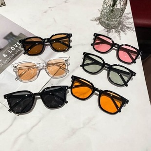 Cross-border G home two-point rice nail multi-color sunglasses blush gradient sunglasses summer makeup artifact sunglasses