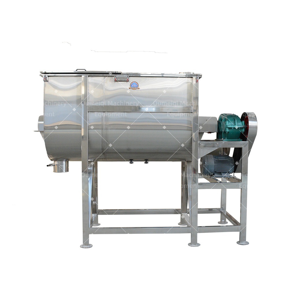不锈钢卧式干粉搅拌机 螺带卧式搅拌机不锈钢 食品医药行业有机肥