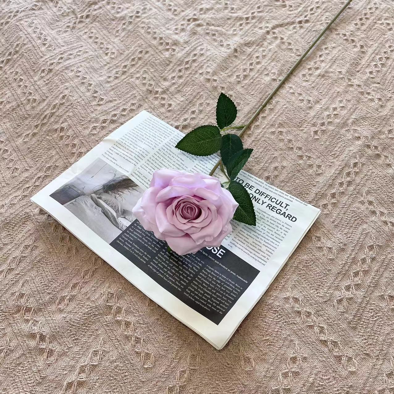 싱글 로즈-퍼플