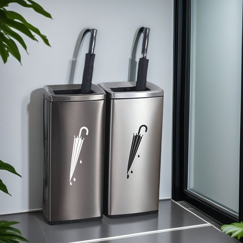 Square umbrella stainless steel for commercial use