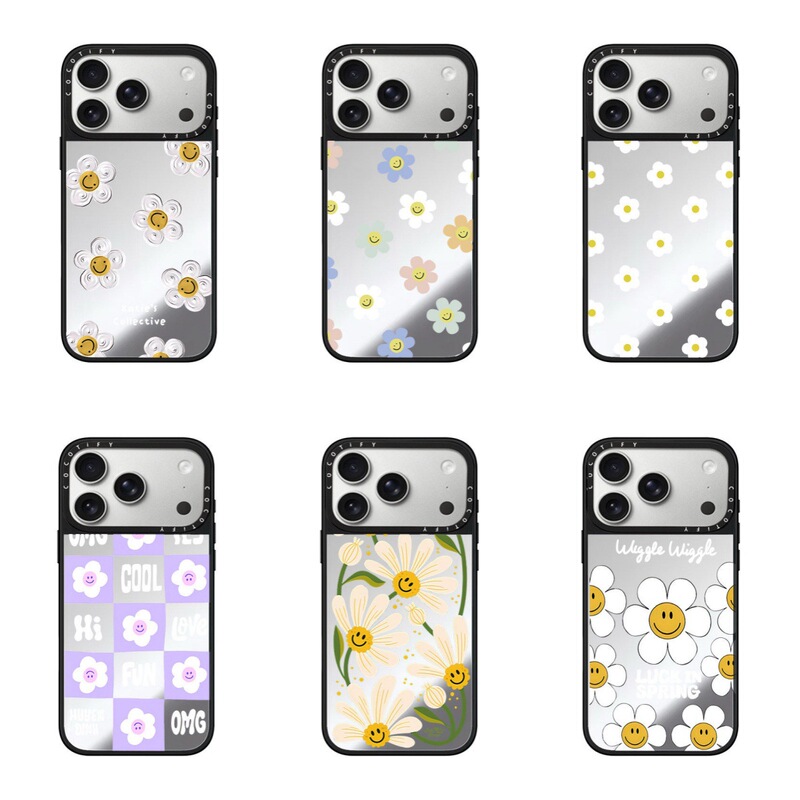 White Daisy Smiley Face Sunflower Magsafe Magnetic Case Suitable for iPhone Apple 17 Pro Max Phone Case 16P White Daisy Smiley Face Sunflower Magsafe Magnetic Case Suitable for iPhone Apple 17 Pro Max Phone Case 16P