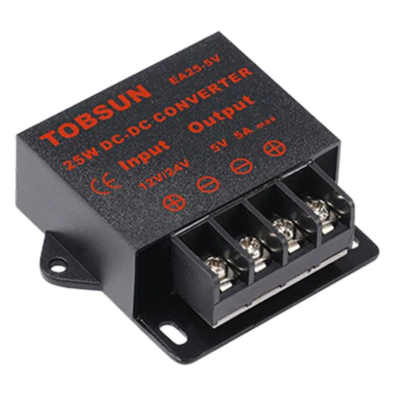 12V до 5V 5A Автомобильный светодиодный источник питания 25W DC модуль 24v вниз 5V автомобильный модифицированный источник питания