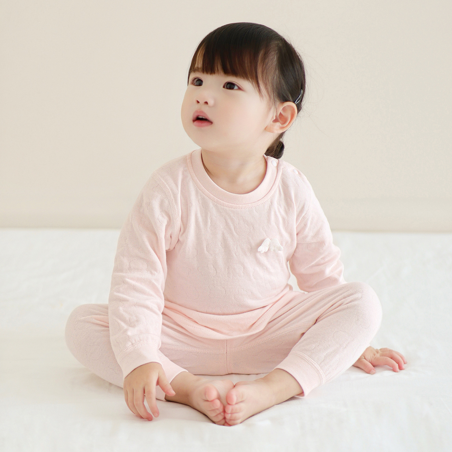Pantalones de otoño para bebés, pijamas de algodón para niños y niñas, ropa interior cálida para bebés