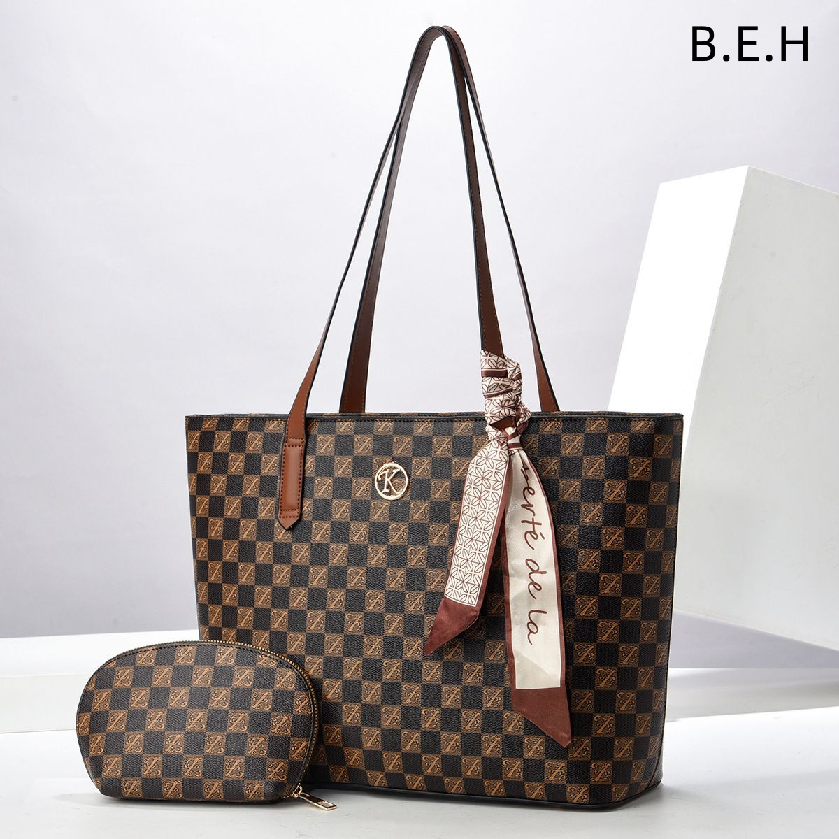 Bolsa de bolsas de ajedrez, bolsas de gran capacidad, bolsas de hombro, bolsas de mano, bolsas de mujer, bolsas BEH, Taizhou
