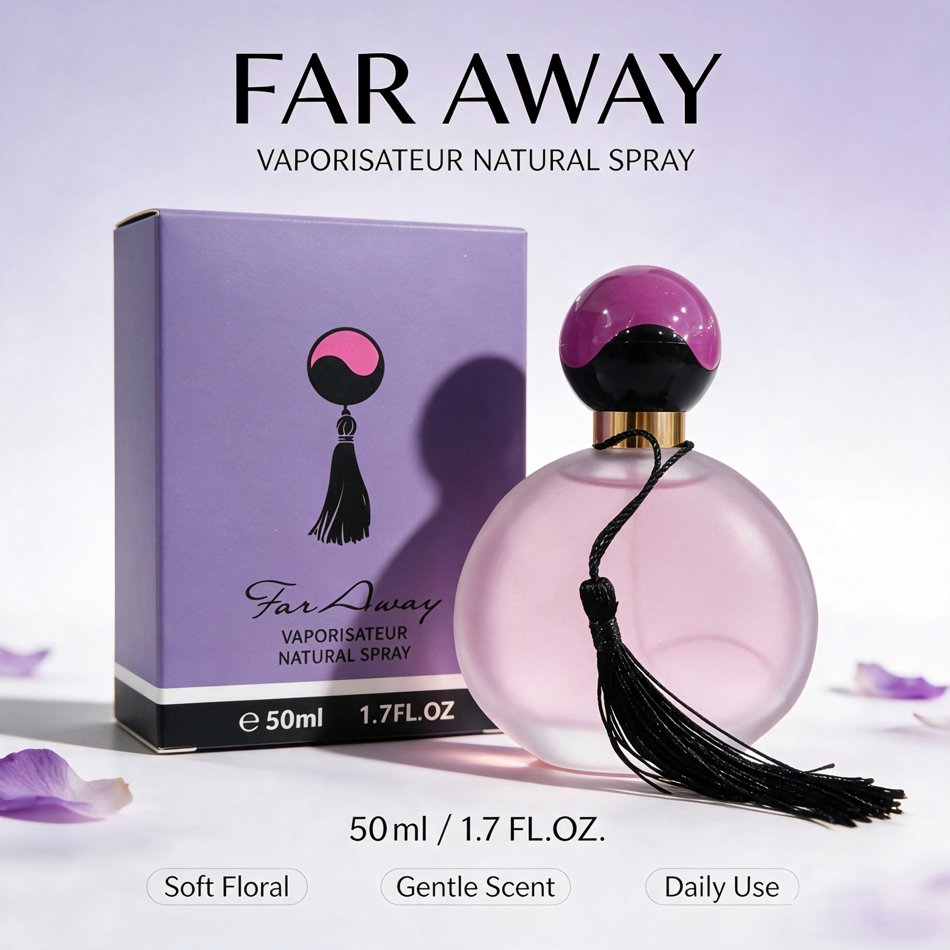 Perfume femenino de larga duración con aroma ligero y fresco, popular en el comercio exterior transfronquero con fragancia floral y frutal, venta al por mayor en el Sudeste Asiático y Filipinas.